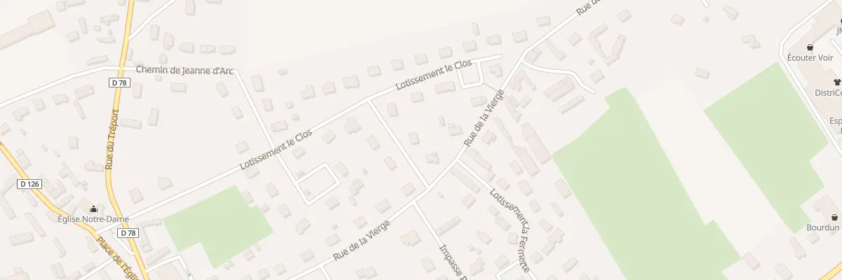 Plan du 2 Lot le Clos à Étalondes