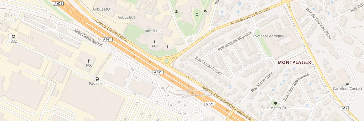 Plan du 71 Av Lucien Servanty à Blagnac