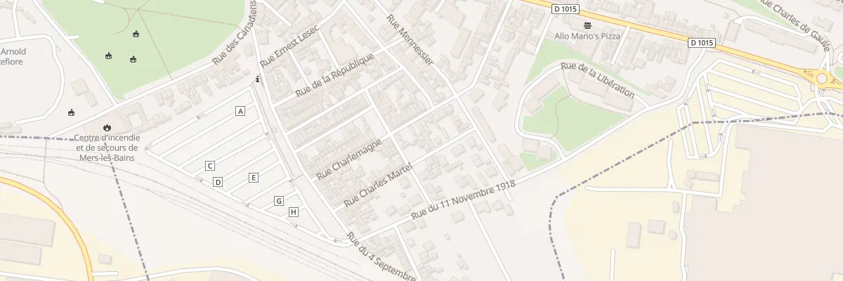 Plan du 35 Rue Charlemagne à Mers-les-Bains