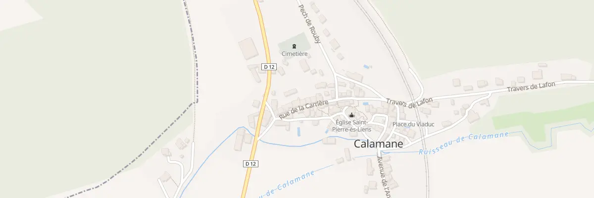 Plan du 5017 Calamane à Calamane