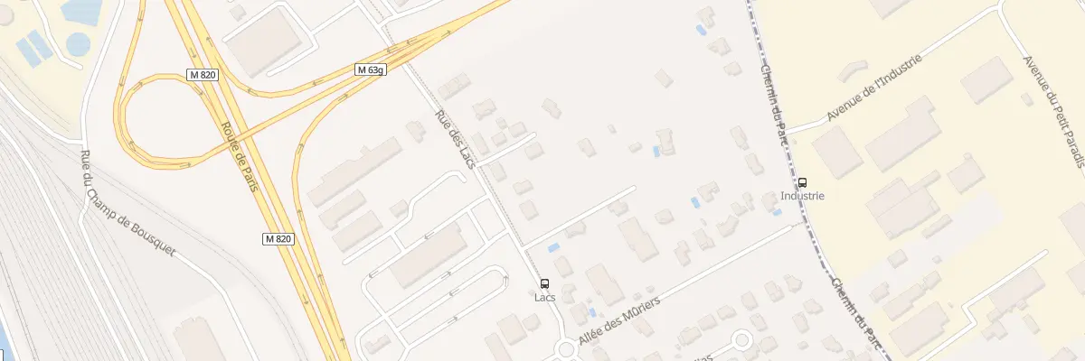 Plan du 62B Rue des Lacs à Lespinasse