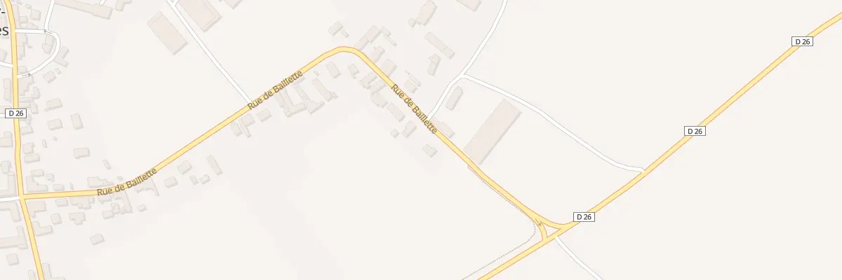Plan du 36 Rue de Baillette à Tremblay-les-Villages