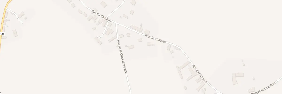 Plan du 34 Rue du Château à Clévilliers