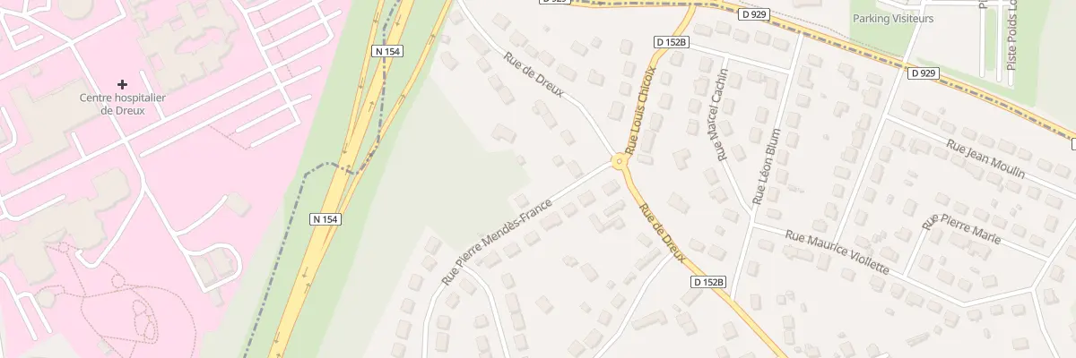 Plan du 69 Rue de Dreux à Luray