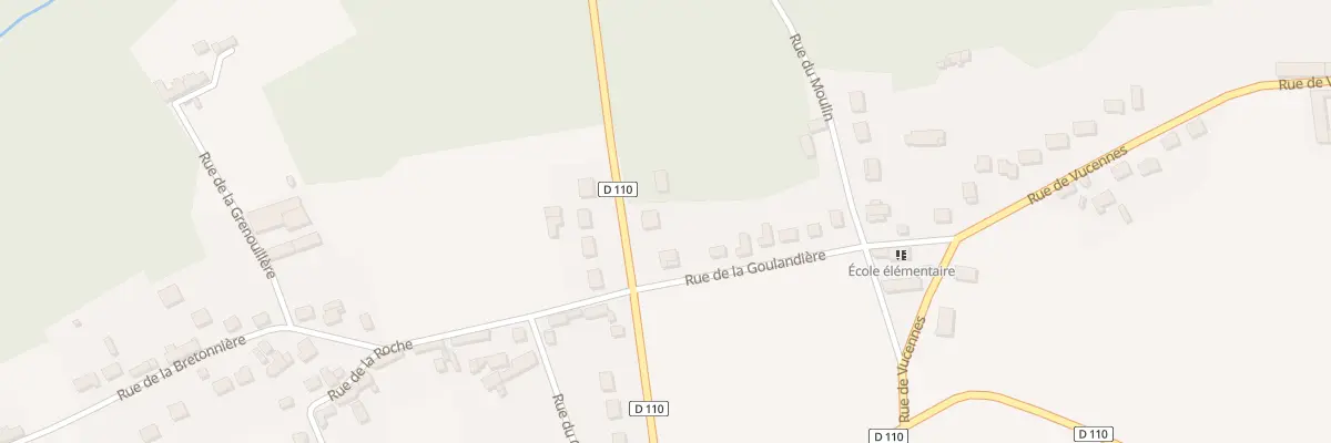 Plan du 10 Rue du Château à Moléans