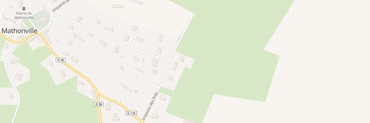 Plan du 170 Imp des Prés à Mathonville