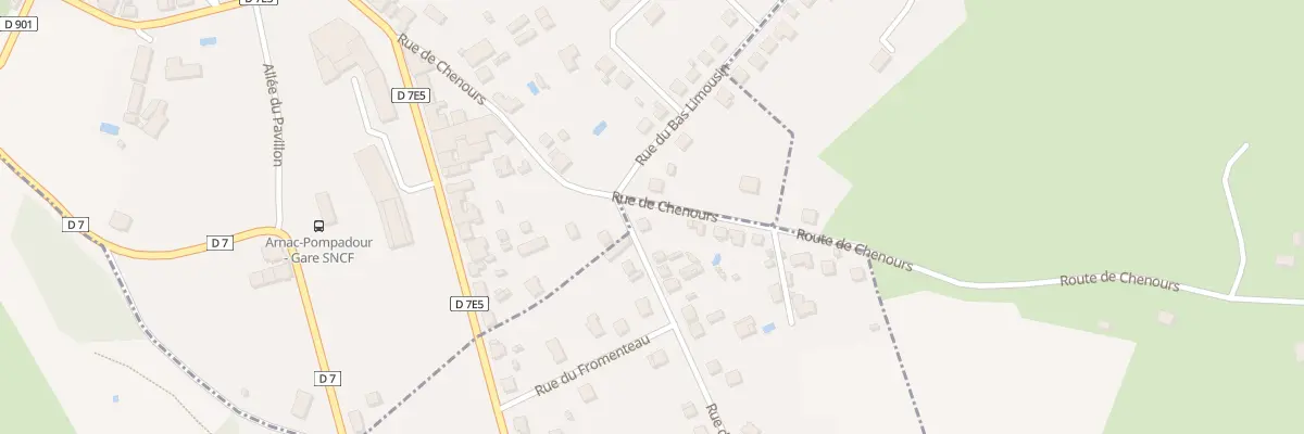 Plan du 5294 Au Fromenteau à Saint-Sornin-Lavolps