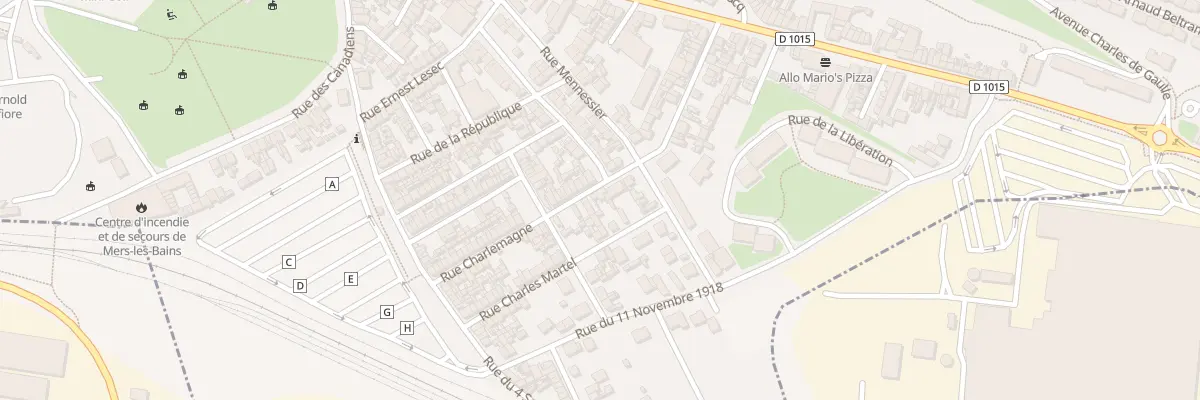 Plan du 33 Rue Charlemagne à Mers-les-Bains