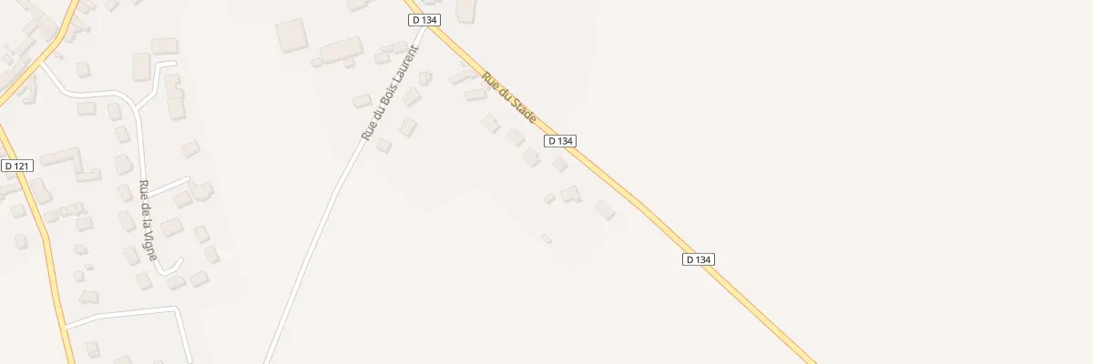 Plan du 14 Rue du Stade à Clévilliers