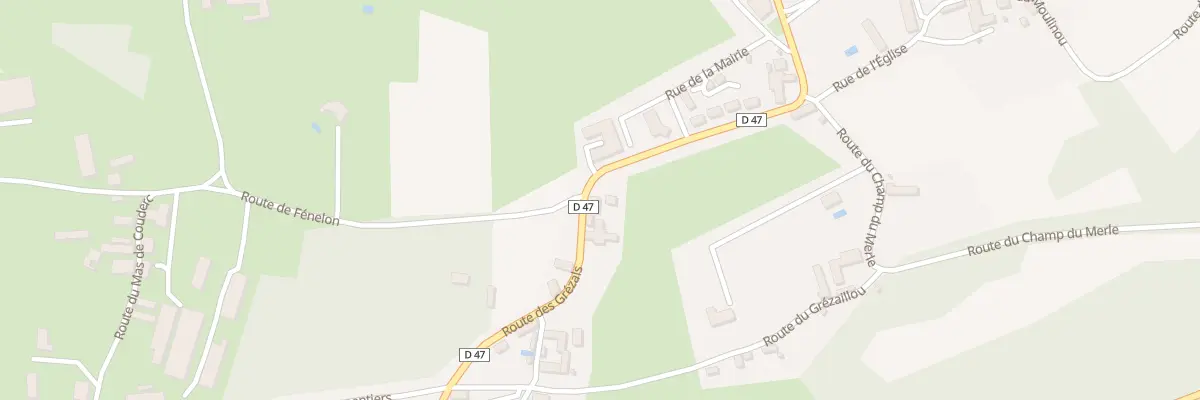 Plan du 33 Rte des Grézals à Masclat