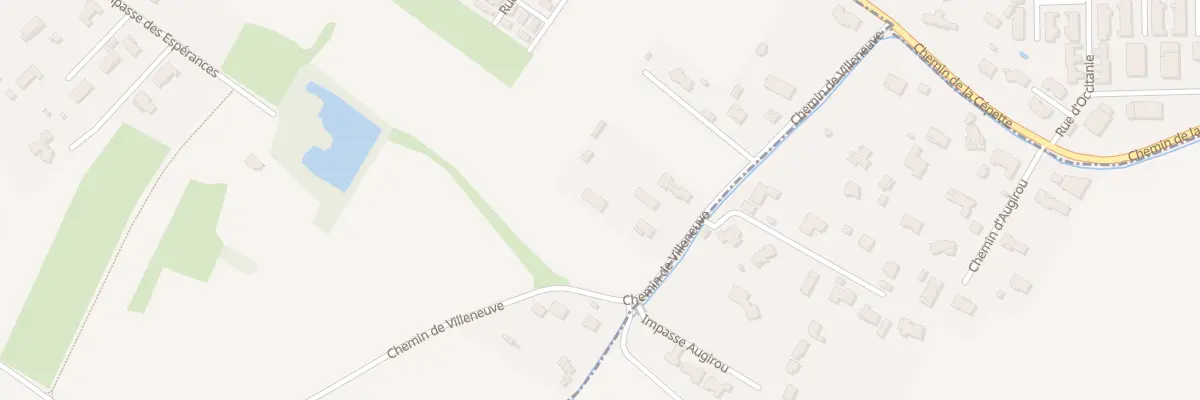 Plan du 81 Che de Villeneuve à Villate