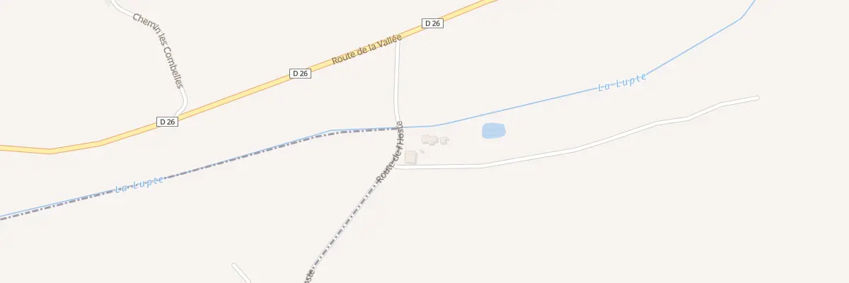 Plan du 125 Rte de l’Hoste à Saint-Paul-Flaugnac
