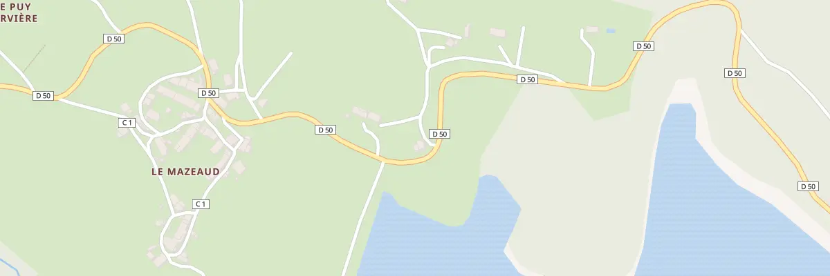 Plan du 5071 Le Mazaud à Saint-Léger-la-Montagne