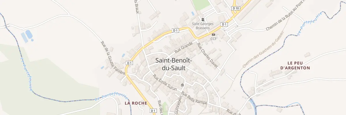 Plan du 5005 Pl Hervé Faye à Saint-Benoît-du-Sault