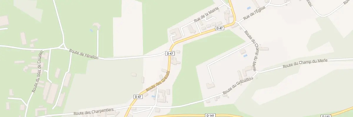 Plan du 49 Rte des Grézals à Masclat