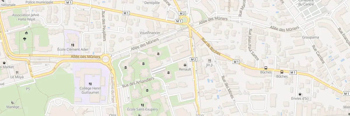 Plan du 117 Rte de Grenade à Blagnac