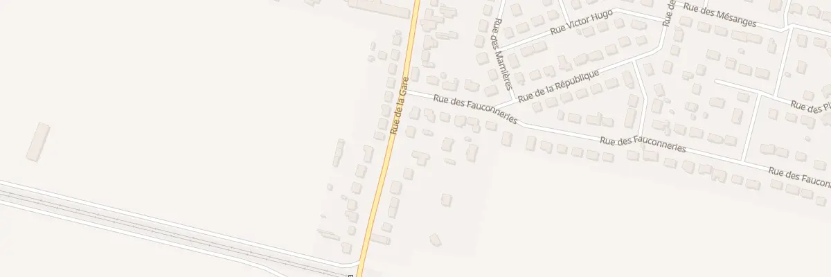 Plan du 27 Rue de la Gare à Amilly