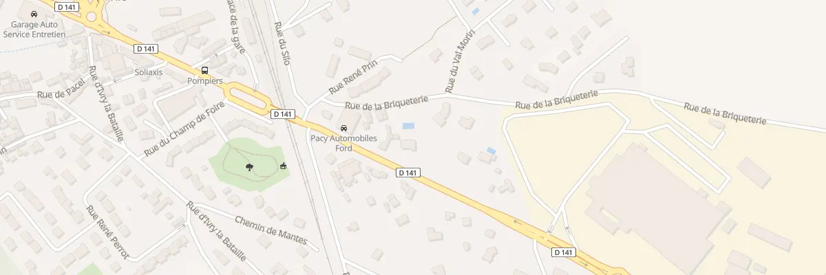 Plan du 127 Rue Edouard Isambard à Pacy-sur-Eure