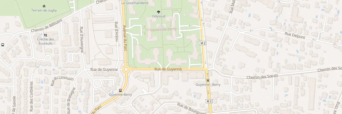 Plan du 71 Rte de Grenade à Blagnac
