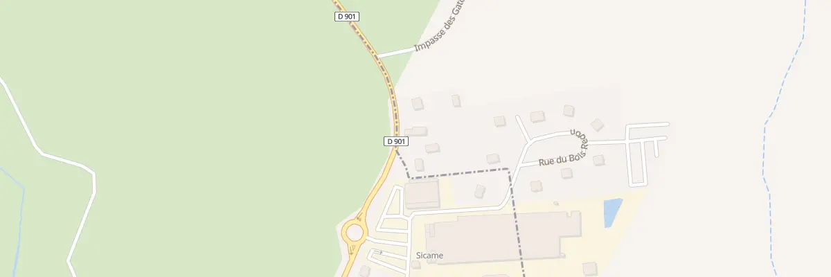 Plan du 5880 Les Gatouilles Haut à Lubersac