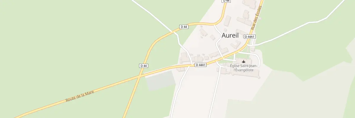 Plan du 9 Rue des Ecoles à Aureil