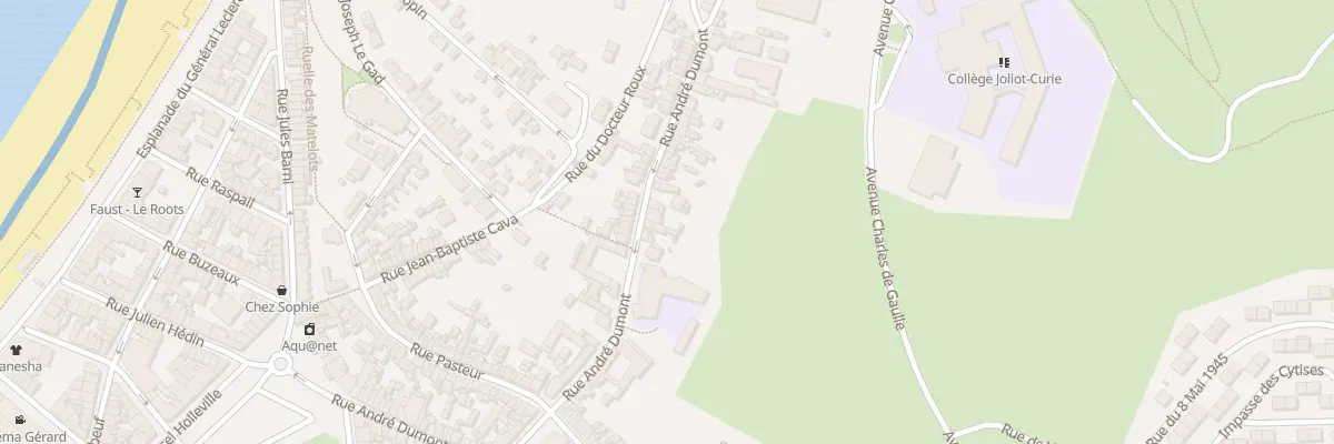 Plan du 68 Rue André Dumont à Mers-les-Bains