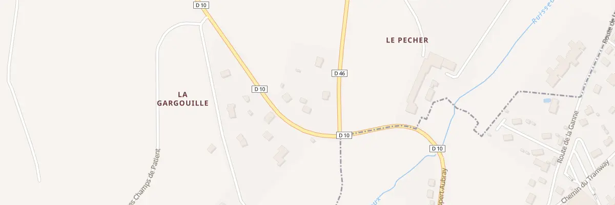 Plan du 6 La Gargouille à Roussines