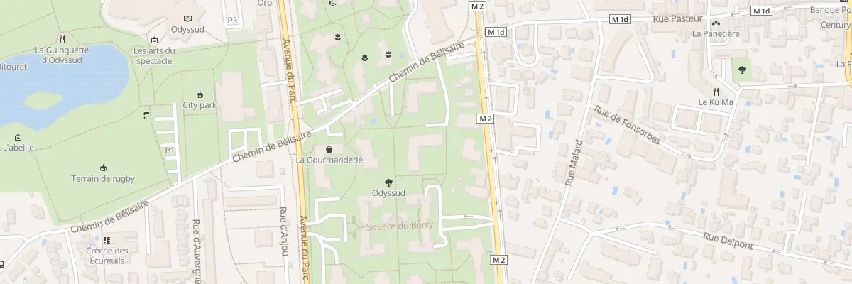 Plan du 1 Chem du Dauphiné à Blagnac
