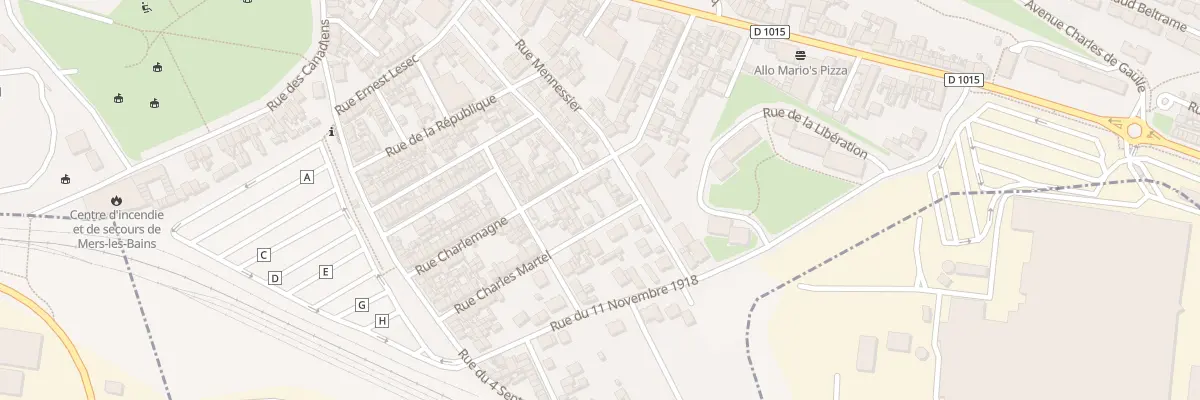 Plan du 31 Rue Charlemagne à Mers-les-Bains