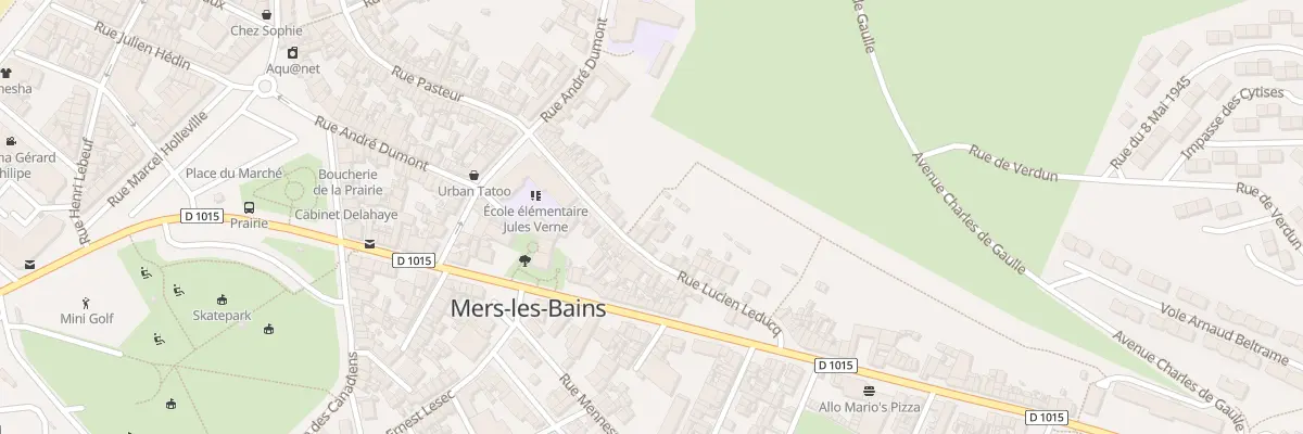 Plan du 37 Rue Lucien Leducq à Mers-les-Bains