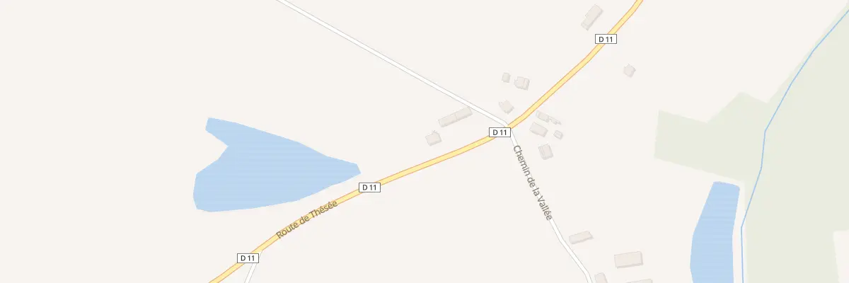 Plan du 165 Plaine des Bruyeres de Fre à Couddes