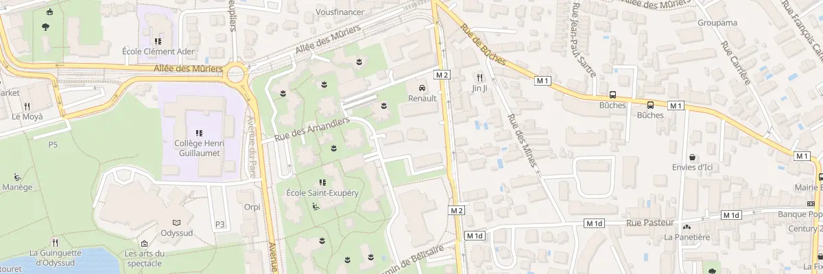 Plan du 109 Rte de Grenade à Blagnac