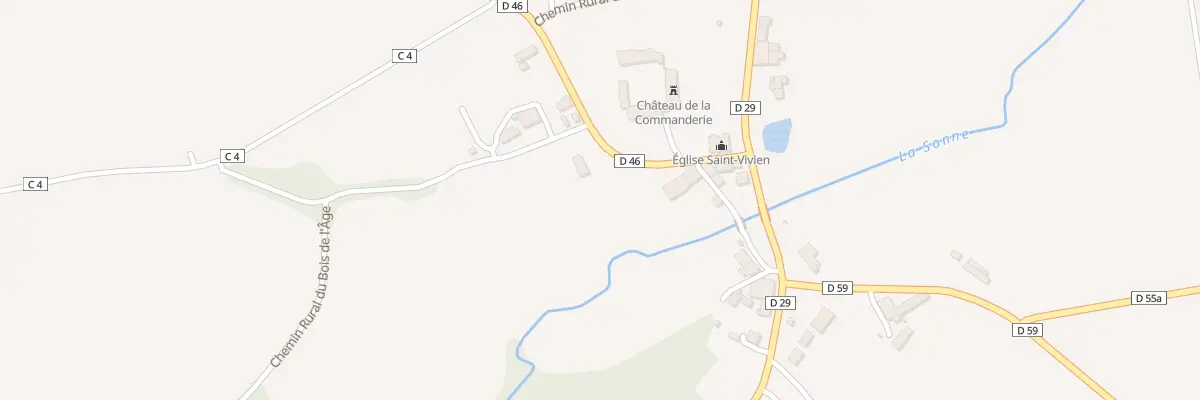 Plan du 5 Rte de Rivarennes à Luzeret