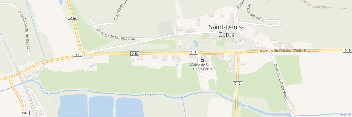 Plan du 181 Av Émile Rey à Saint-Denis-Catus