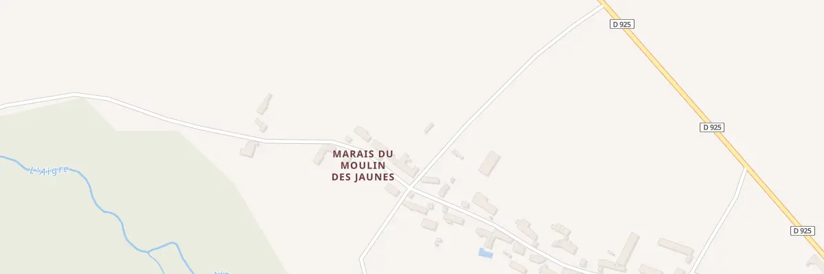 Plan du 26 La Motteraye à Cloyes-les-Trois-Rivières