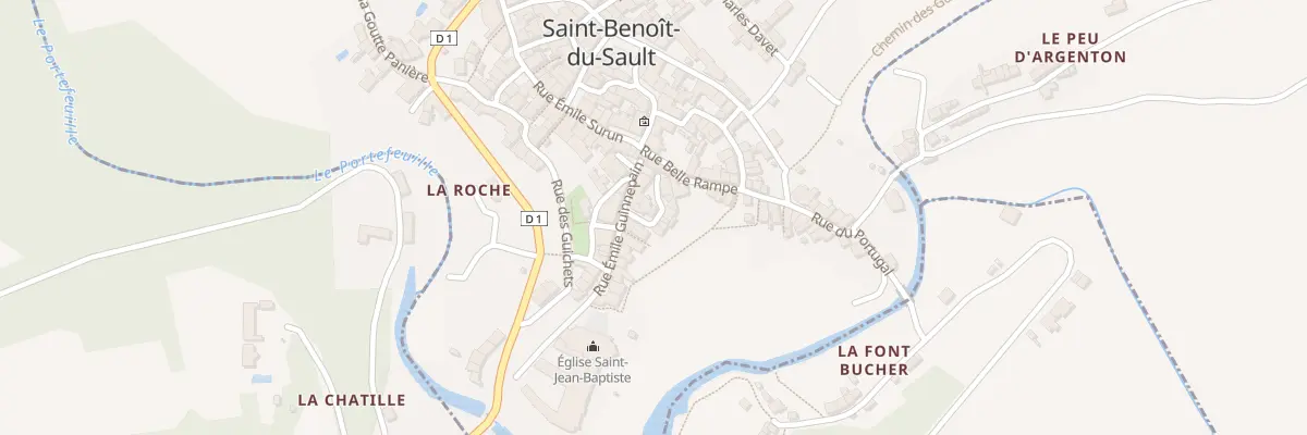 Plan du 5175 Rue Demi Lune à Parnac