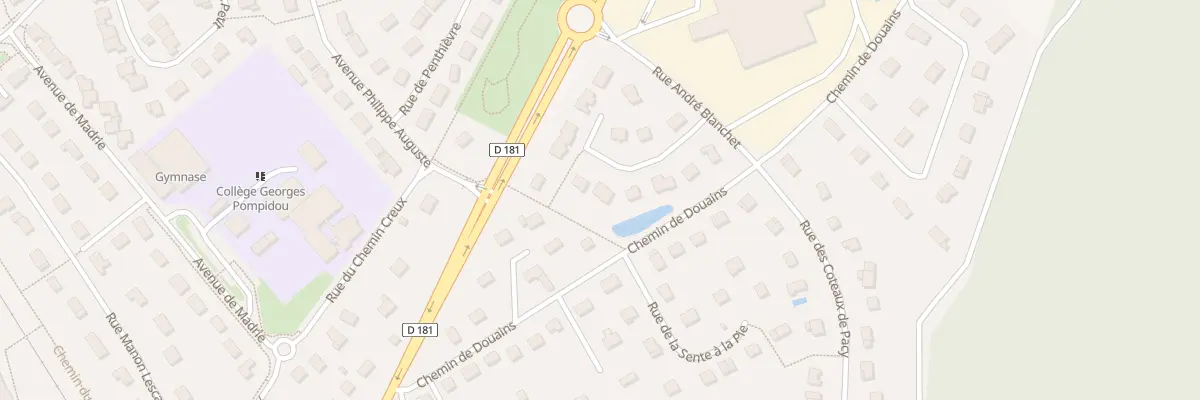 Plan du 9 Rue du Bois Normand à Pacy-sur-Eure
