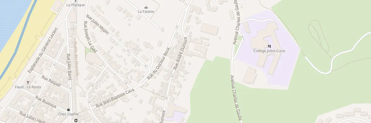 Plan du 96 Rue André Dumont à Mers-les-Bains