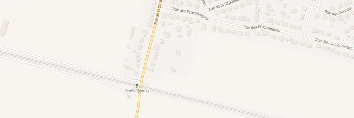 Plan du 37 Rue de la Gare à Amilly