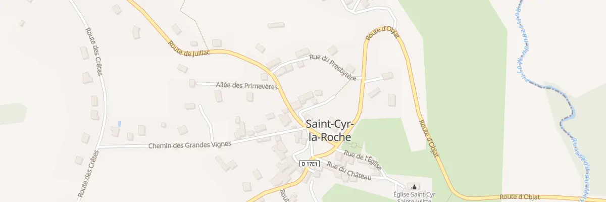 Plan du 5 Rue De La Chapelle à Saint-Cyr-la-Roche