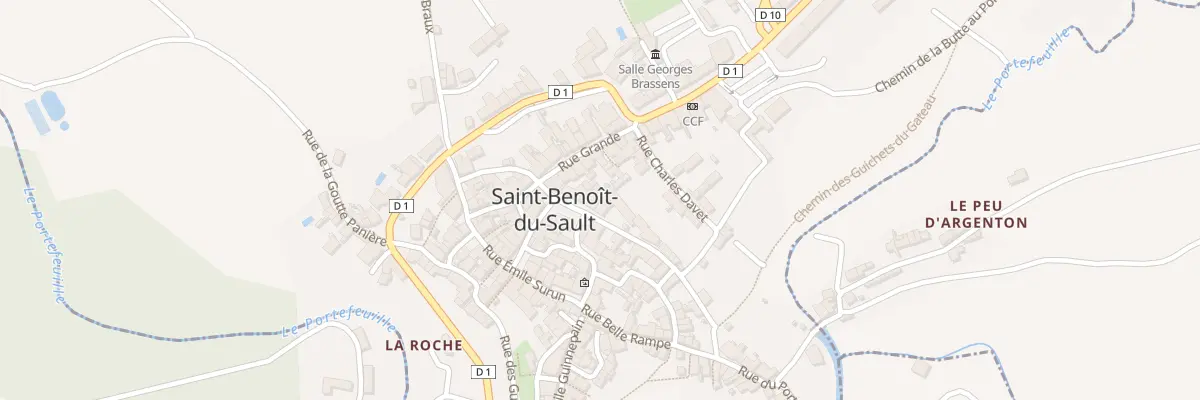 Plan du 5101 Pl Hervé Faye à Saint-Benoît-du-Sault