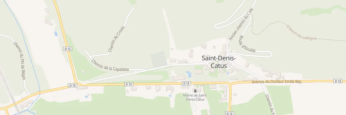 Plan du 5067 Saint-Denis à Saint-Denis-Catus