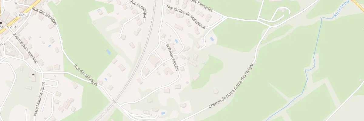 Plan du 2918 Roc de Malepique à Gourdon