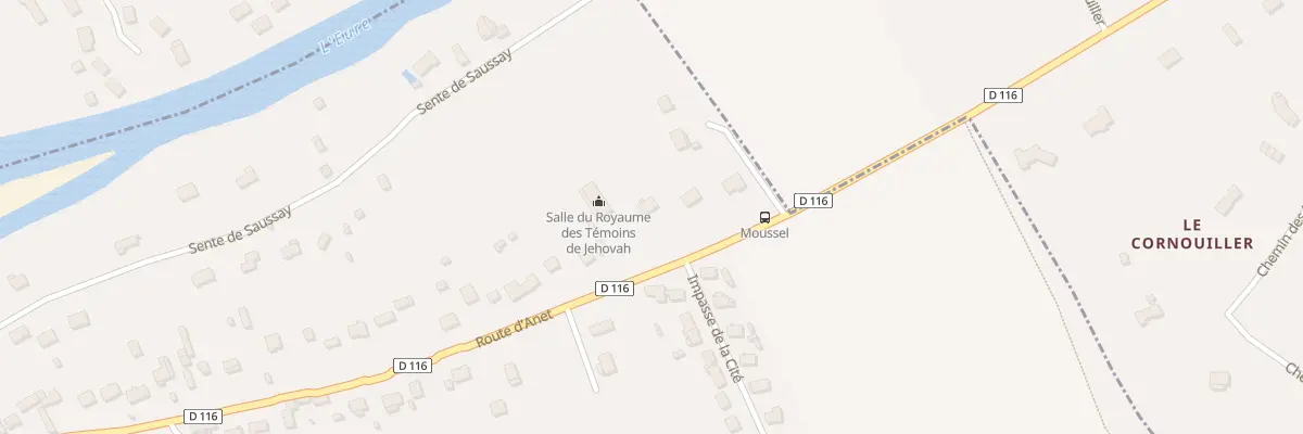 Plan du 69 Rte d’Anet à Sorel-Moussel