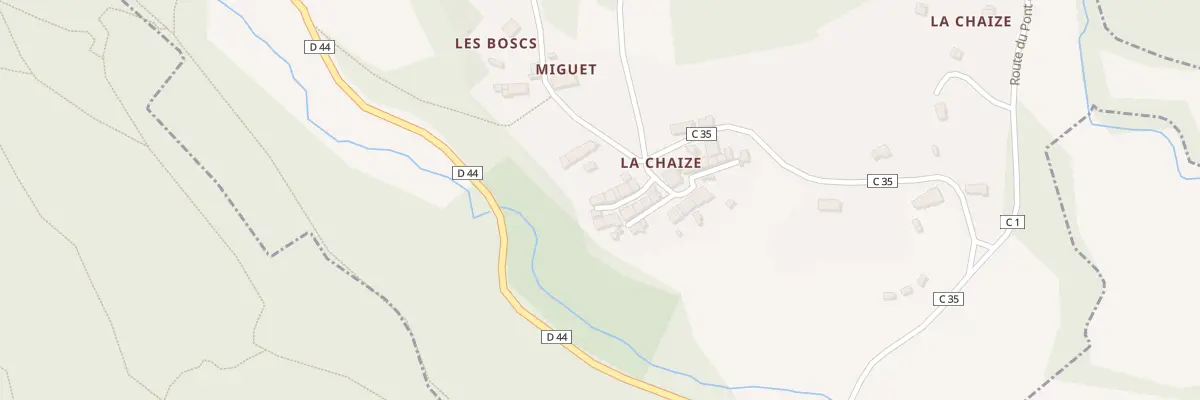 Plan du 6 Imp de la Cascade à Saint-Sylvestre