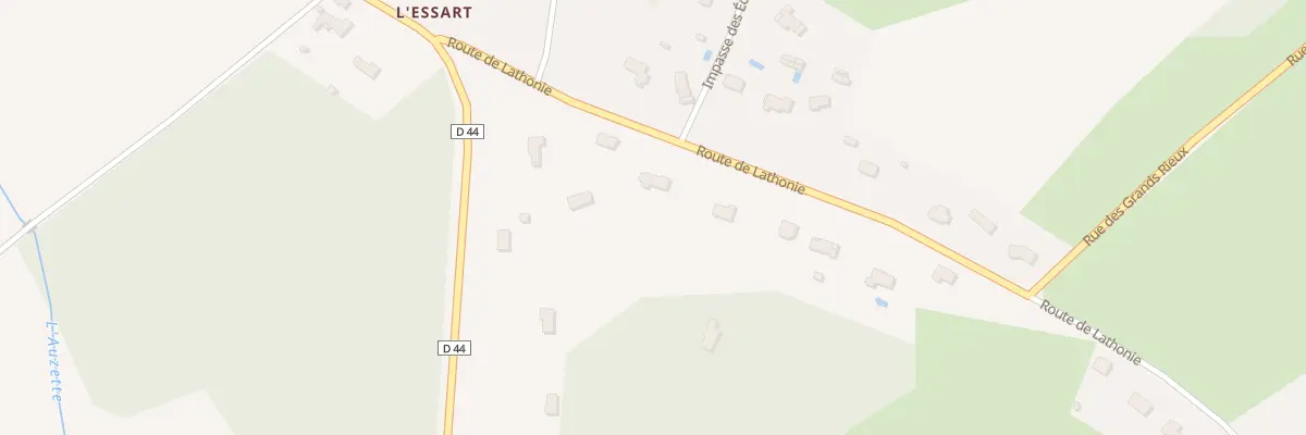 Plan du 8 Rte de Lathonie à Saint-Just-le-Martel