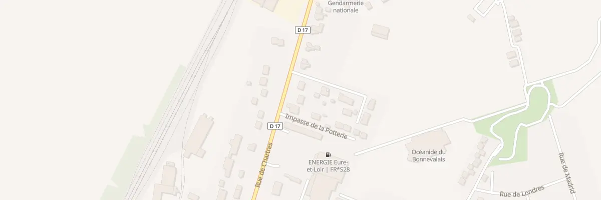 Plan du 116 Rue de Chartres à Bonneval