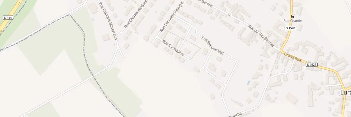 Plan du 6 Rue S.K. Walker à Luray