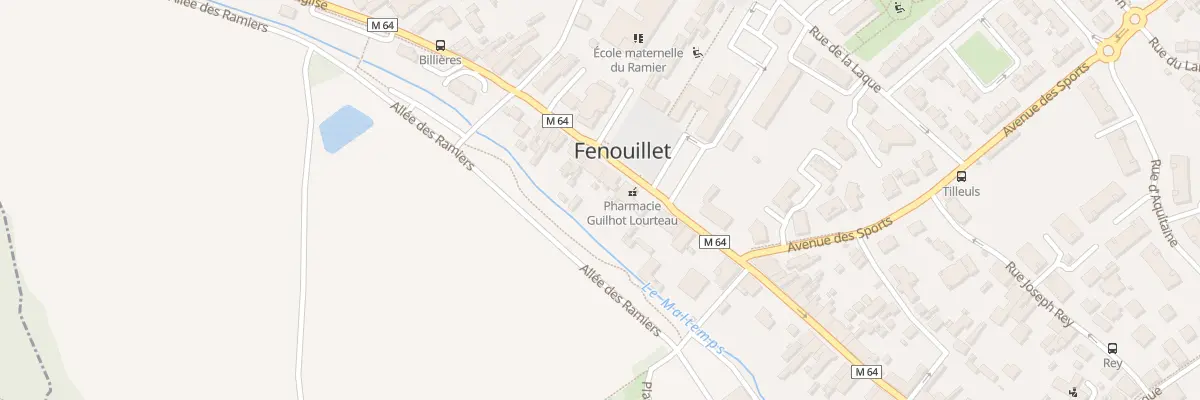 Plan du 79 Rue Jean Jaurès à Fenouillet