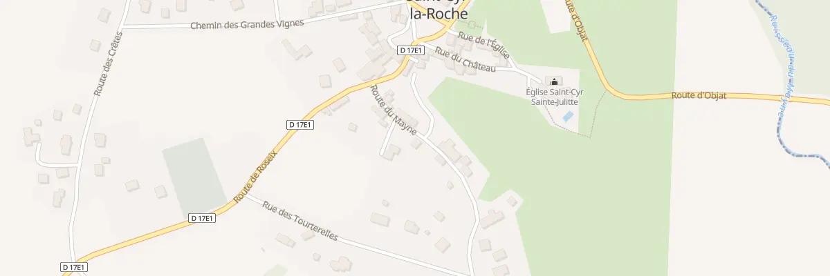 Plan du 5234 Tabal à Saint-Cyr-la-Roche